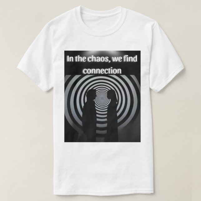 Camiseta Convergencia en caos (Diseño del anverso)