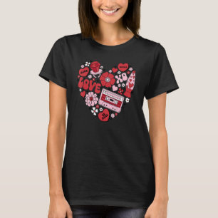 Camiseta Conversación Corazones Amor El día de San Valentín