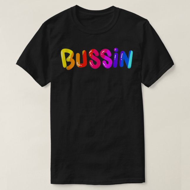 Camiseta Conversación de Guay de Meme Bussin (Diseño del anverso)
