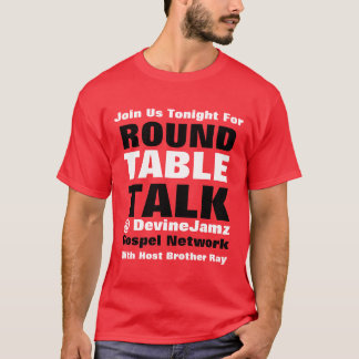 Camiseta Conversación de sobremesa redonda