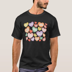 Camiseta Conversación de temas de Texas Día de San Valent
