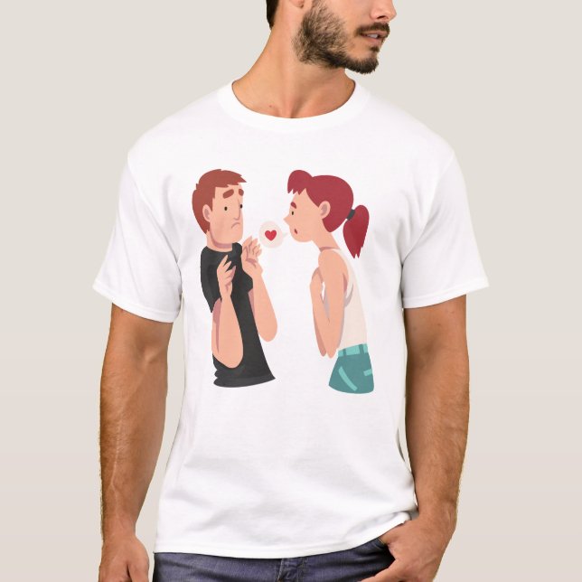 Camiseta "Conversación sincera" (Anverso)