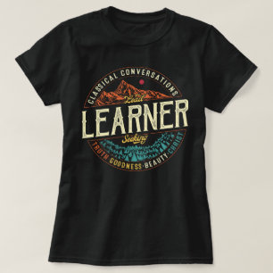 Camiseta Conversaciones clásicas Alumnos Vintage Homeschool