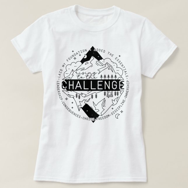 Camiseta Conversaciones clásicas CC Essentials Homeschool (Diseño del anverso)