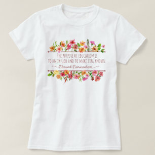 Camiseta Conversaciones clásicas de un profesor de escuela 