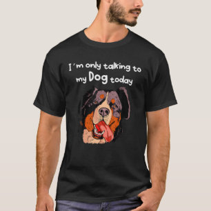 Camiseta Conversaciones divertidas con mi cara de perro