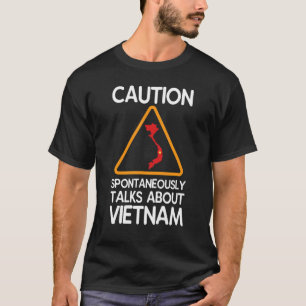 Camiseta Conversaciones espontáneas de precaución sobre Vie