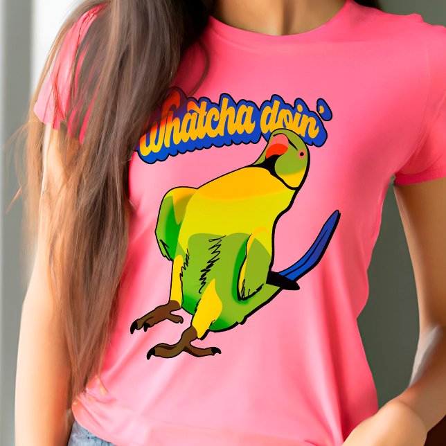 Camiseta Conversando con el Mascota de Guay de Ringneck ind (Subido por el creador)