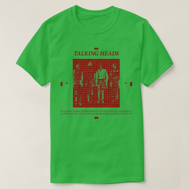 Camiseta Conversando más canciones sobre edificios y comida (Diseño del anverso)