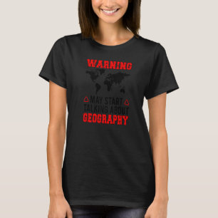 Camiseta Conversando sobre la enseñanza de geografía