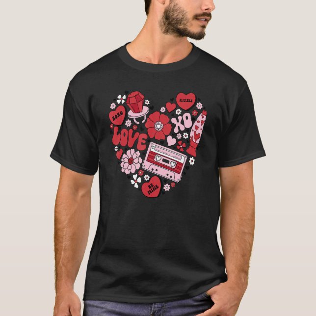 Camiseta Conversation Hearts Love Valentine's Day Funny Cou (Anverso)