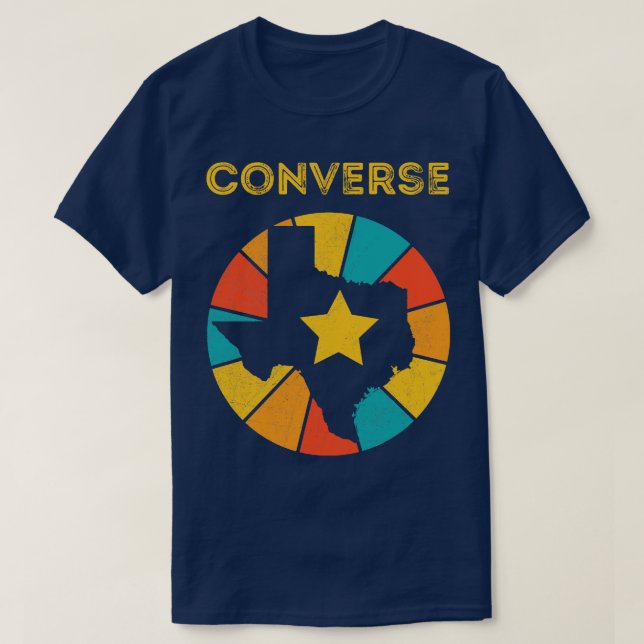 Camiseta Converse el recuerdo de la cosecha de Texas con pr (Diseño del anverso)