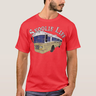 Camiseta Conversión de Skoolie Life Bus Nomad Lifestyle Vin