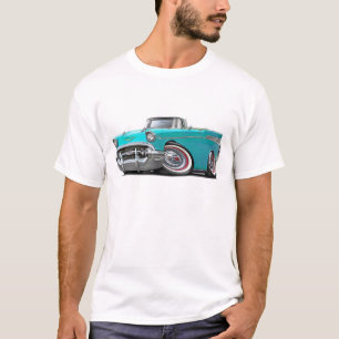 Camiseta Convertible 1957 de la turquesa de Chevy Belair