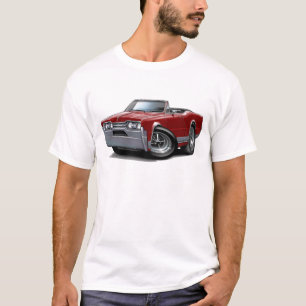Camiseta Convertible 1967 del marrón del machete de Olds