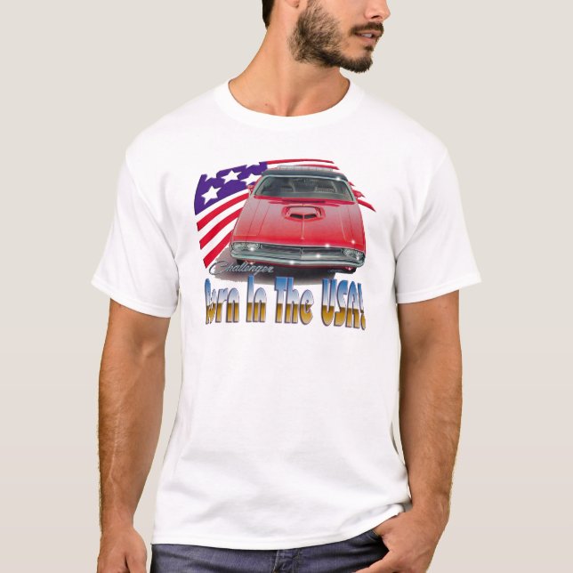 Camiseta Convertible 1971 del desafiador (Anverso)