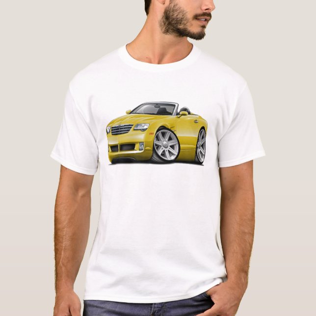 Camiseta Convertible amarillo del tiroteo (Anverso)