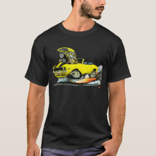 Camiseta Convertible Amarillo-Negro 1969 de Camaro RS SS