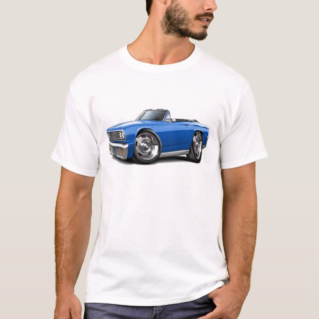 Camiseta Convertible azul 1964 de Chevelle (Anverso)