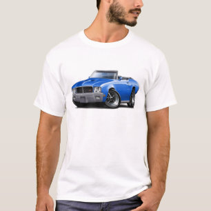 Camiseta Convertible azul 1970-72 de Buick GS