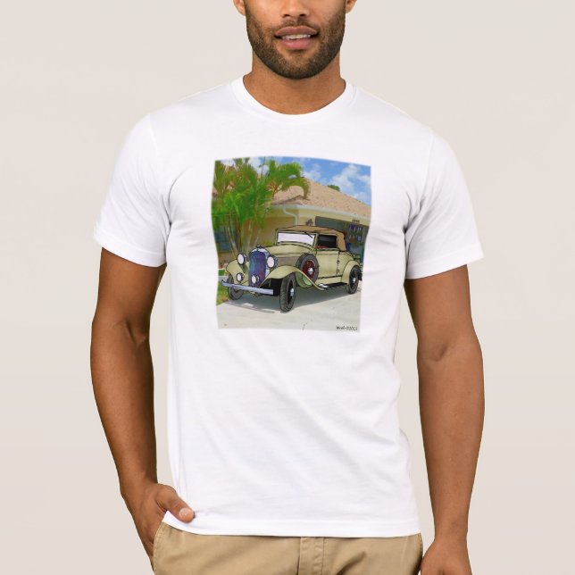 Camiseta Convertible de 32 Plymouth en la Florida Sun (Anverso)