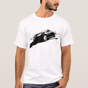 Camiseta convertible del tiro del balanceo G37