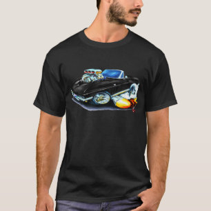 Camiseta Convertible negro 1965 del Corvette