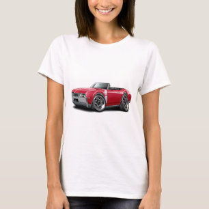 Camiseta Convertible Rojo-Blanco 1968 de Olds 442