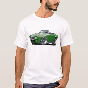 Camiseta Convertible verde oscuro 1969 de Firebird