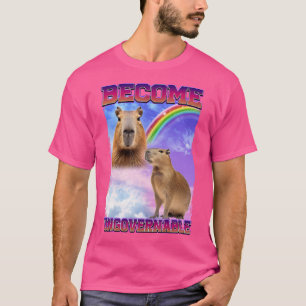 Camiseta Convertirse en un capibara ingobernable cultura po