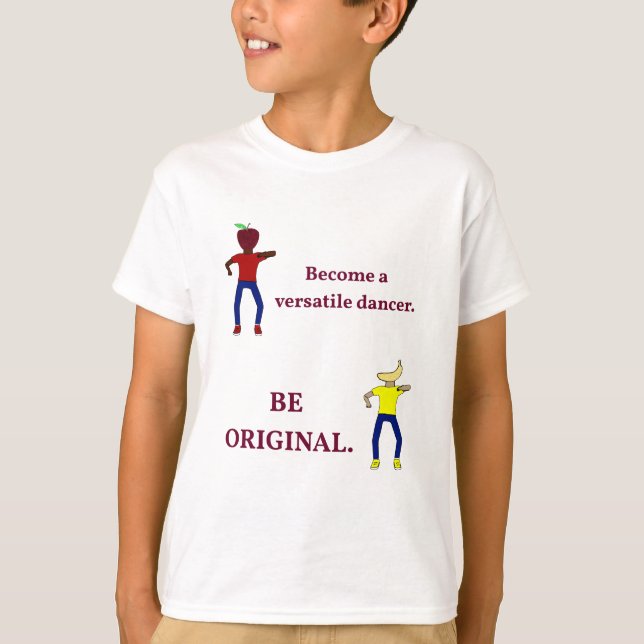 Camiseta Convertirse en una bailarina versátil (Anverso)