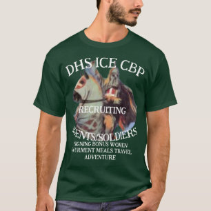 CAMISETA CONVICTOS CRISTIANOS EVANGÉLICOS DHS CBP JESÚS LLO
