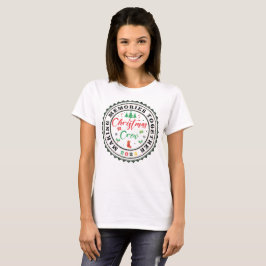 Camiseta Convierta Recuerdos en equipo de Navidades familia