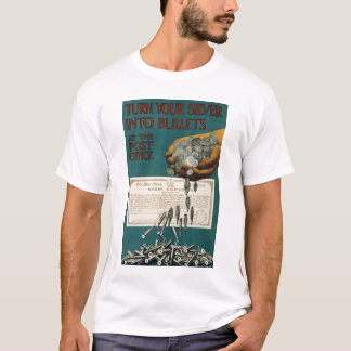 Camiseta Convierte Su Plata En Balas