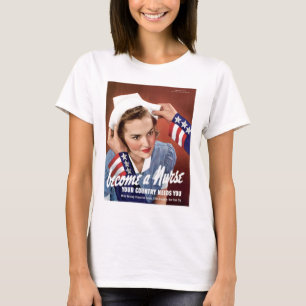 Camiseta Conviértete en enfermera