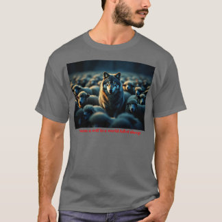 Camiseta Conviértete en un lobo