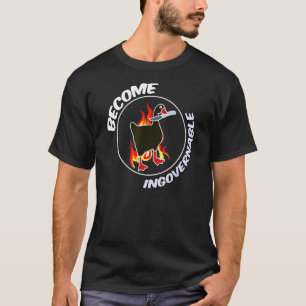 Camiseta Conviértete en una tendencia ingobernable Meme Tee