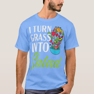 Camiseta Convierto Grass En Salad Chef Culinario Gangster C