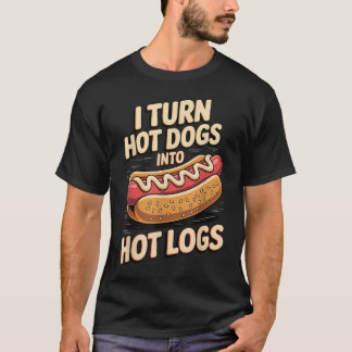 Camiseta Convierto perritos calientes en calientes