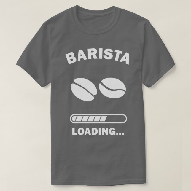 Camiseta Convirtiéndose En Un Regalo Barista Funny (Diseño del anverso)