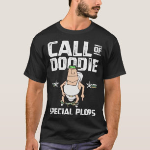 Camiseta Convocatoria de Doodie Special Plops Funny Nerd Ga