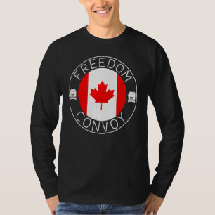 Camiseta Convoy de Bandera Americana Canadá Libertad 2022 T