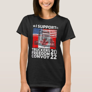 Camiseta Convoy de Bandera Americana Canadá Libertad 2022 T