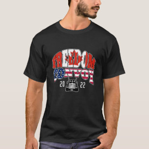 Camiseta Convoy de la Libertad 2022 Bandera de Canadá Bande