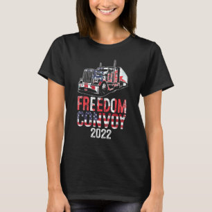 Camiseta Convoy de la Libertad 2022 en apoyo a los camioner