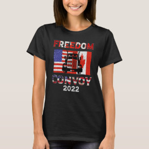 Camiseta Convoy de la Libertad de Bandera de Canadá 2022