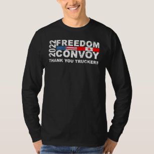 Camiseta Convoy de la Libertad de Bandera de Canadá 2022