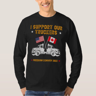 Camiseta Convoy de la Libertad de Bandera de Canadá 2022