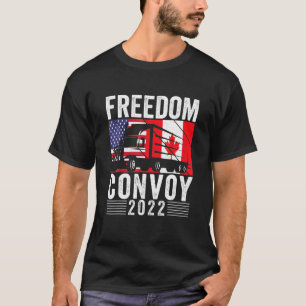 Camiseta Convoy de la Libertad de Bandera de Canadá 2022
