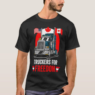Camiseta Convoy de la Libertad de Bandera de Canadá 2022